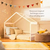 Lit de tout-petit Trellis House de Little Seeds