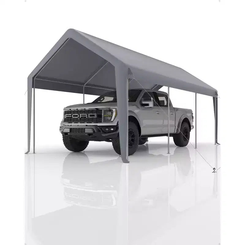 Replacement Canopy Cover for Carport Heavy Duty Waterproof UV Resistant PE Fits 13x20 13x25 20x13x11 ft White Yellow Top Only No Frame