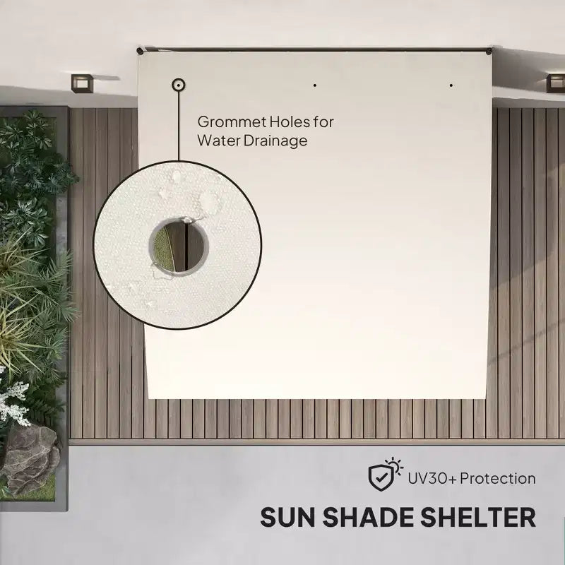 Pergola gazebo d'extérieur, abri pare-soleil de jardin avec structure metallique pour porche, terrasse et patio