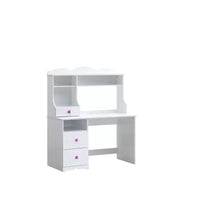 Bureaux pour enfants HomeStock avec étagère de rangement ouverte