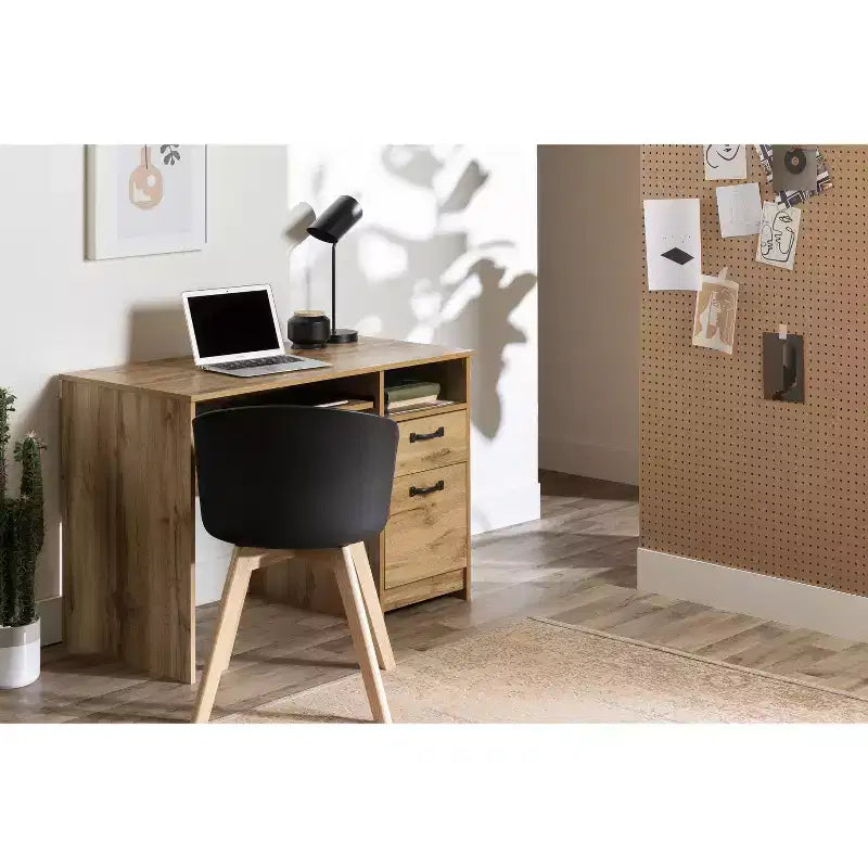 Bureaux pour enfants HomeStock avec étagère de rangement ouverte