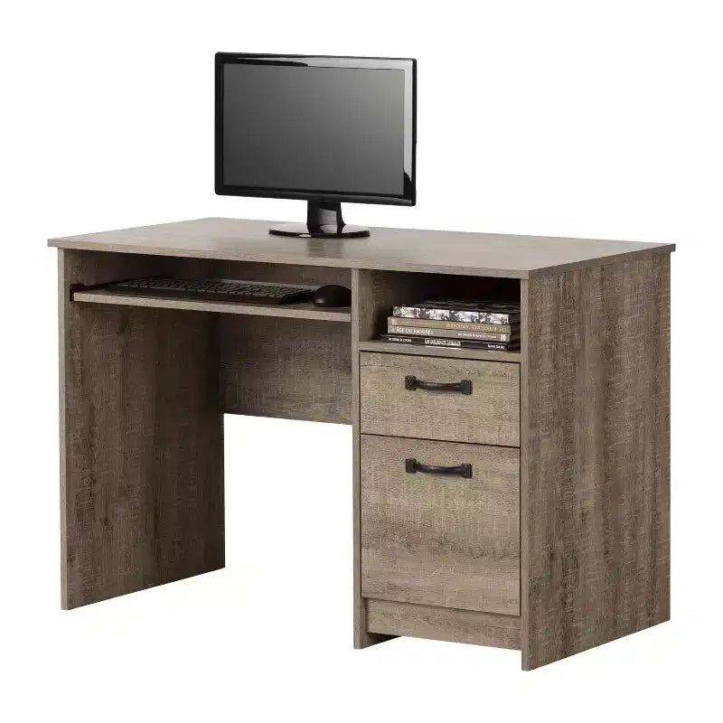 Bureaux pour enfants HomeStock avec étagère de rangement ouverte