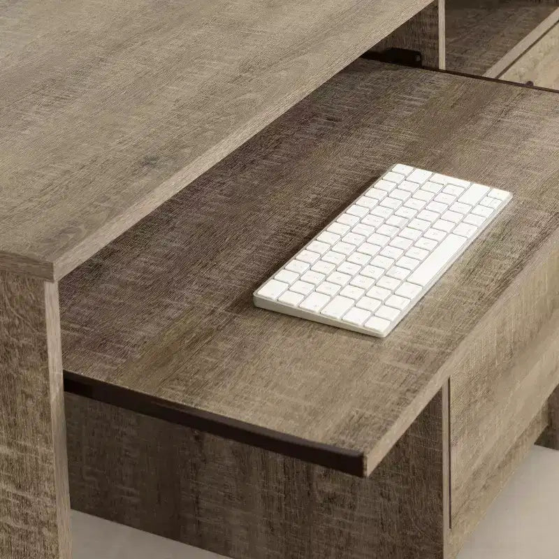 Bureaux pour enfants HomeStock avec étagère de rangement ouverte