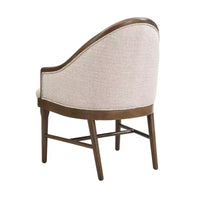 Ensemble de salle à manger 7 pièces moderne Christopher Knight Home Thiago en hévéa avec dossier incurvé et table ovale