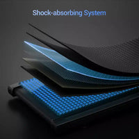 Tapis de marche inclinable à 15% avec poignée - Tapis de course pliable silencieux de 2,5 CV pour la maison, le bureau, tapis de marche portable sous le bureau