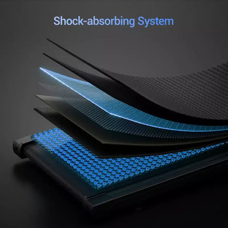 Tapis de marche inclinable à 15% avec poignée - Tapis de course pliable silencieux de 2,5 CV pour la maison, le bureau, tapis de marche portable sous le bureau