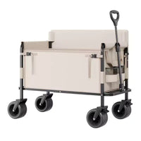 Chariot pliable convertible en banc, capacité de charge 550 lb, capacité 220 litres pour le camping