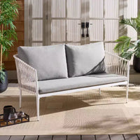 Dante Causeuse de jardin en corde - SEI