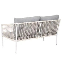 Dante Causeuse de jardin en corde - SEI
