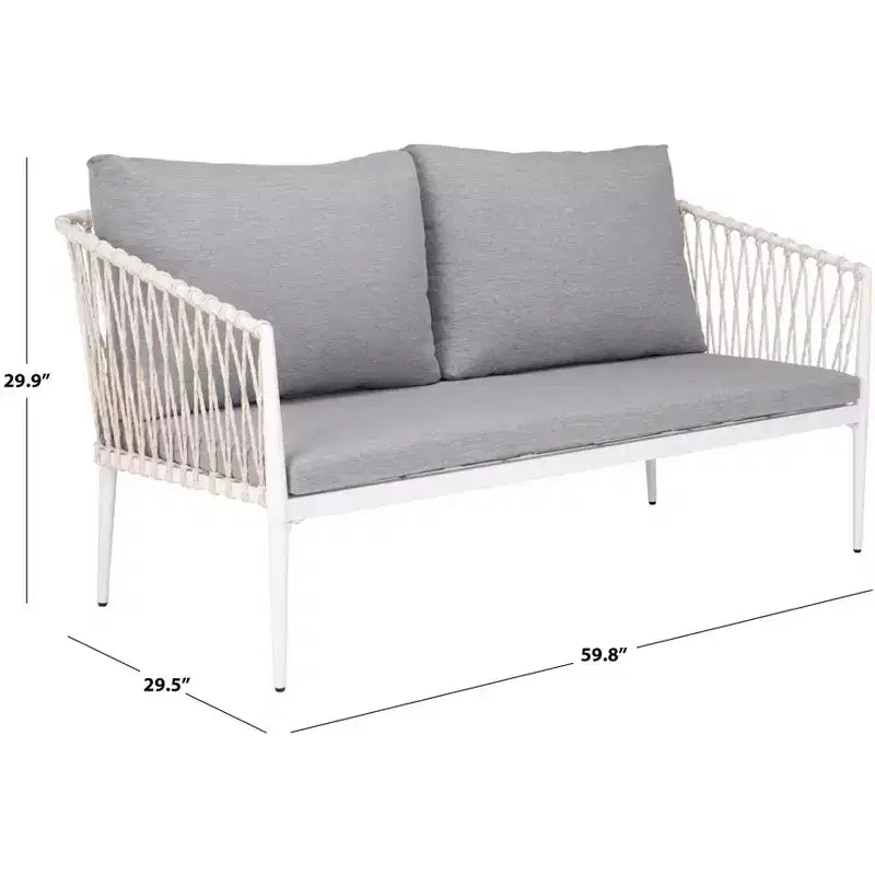 Dante Causeuse de jardin en corde - SEI