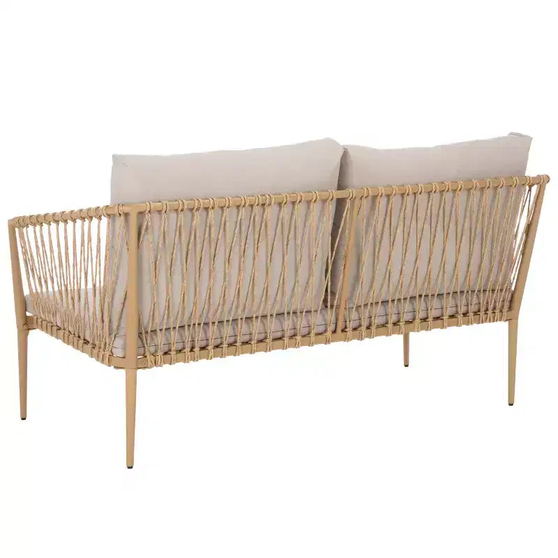Dante Causeuse de jardin en corde - SEI