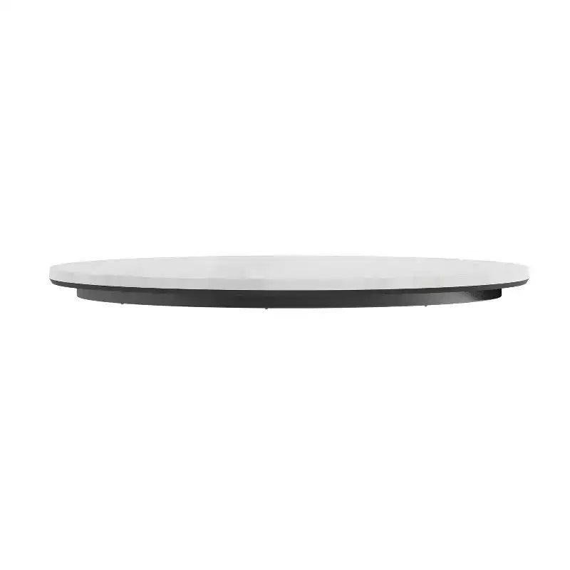 Plateau de table enveloppé HPL TopGuard Flash Furniture Acadia, bord sans joint, résistant aux rayures et aux taches, qualité commerciale