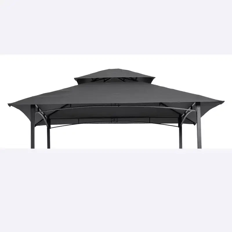 Clihome Toile de rechange pour tonnelle de barbecue à double couche 8x5 pieds