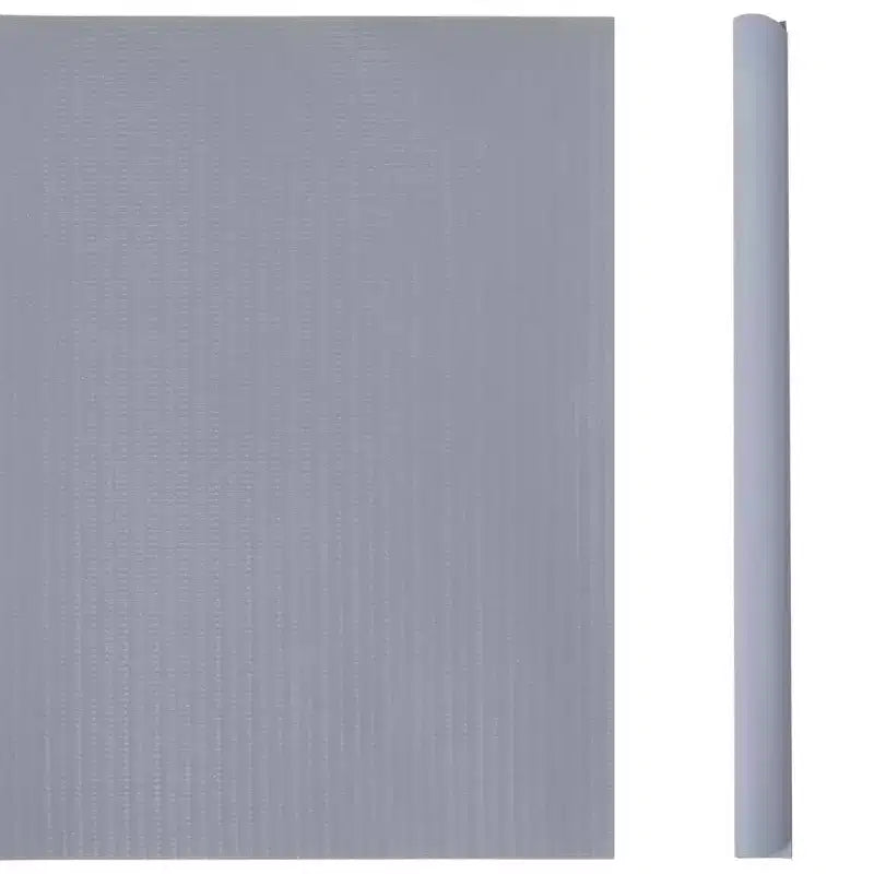 vidaXL Brise-vue de jardin 2 pcs Gris foncé 1377,9 x 7,5 PVC - Gris clair mat 1377,9 x 7,5 1