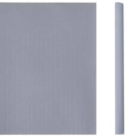 vidaXL Brise-vue de jardin 2 pcs Gris foncé 1377,9 x 7,5 PVC - Gris clair mat 1377,9 x 7,5 1