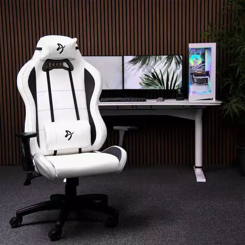 Chaise de bureau et de jeu Arozzi Torretta en similicuir souple