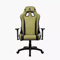 Chaise de bureau et de jeu Arozzi Avanti en tissu doux avec oreillers de soutien doux pour le cou et les lombaires