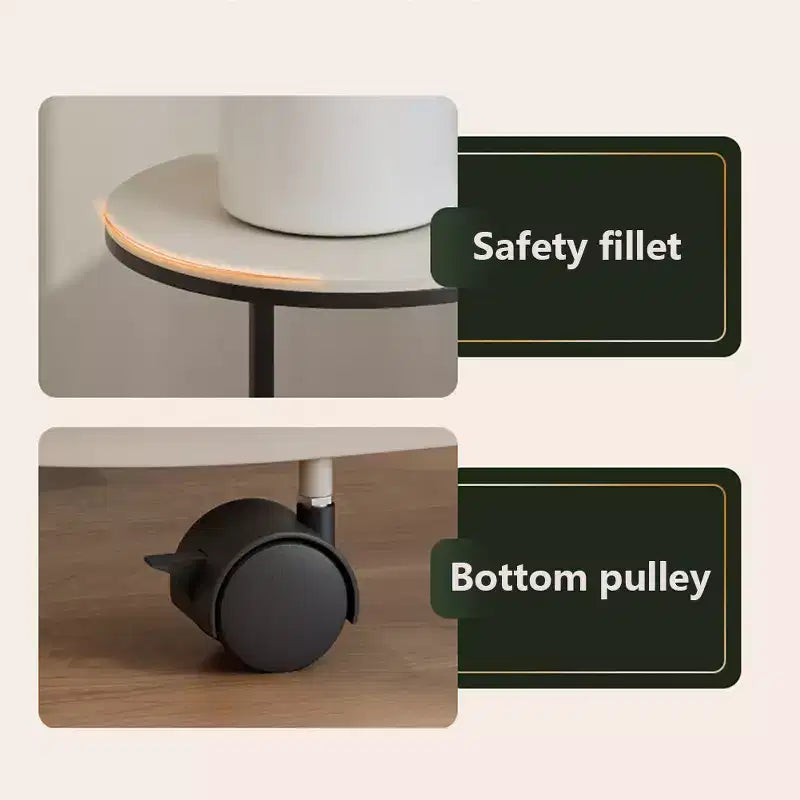 Support à plantes en metal avec roues, etagère d'angle à niveaux pour interieur et extérieur, support à plantes roulant noir mat pour salon, balcon et patio