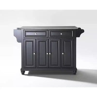Îlots de cuisine HomeStock avec porte et étagères