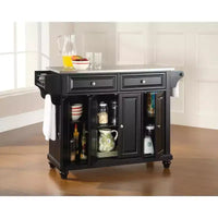 Îlots de cuisine HomeStock avec porte et étagères
