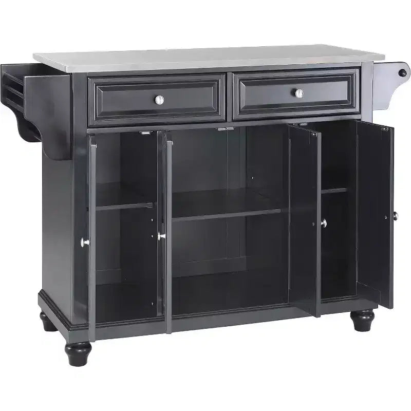 Îlots de cuisine HomeStock avec porte et étagères