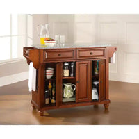 Îlots de cuisine HomeStock avec porte et étagères