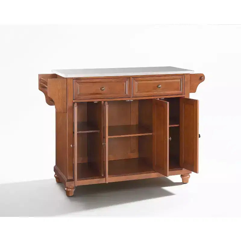 Îlots de cuisine HomeStock avec porte et étagères