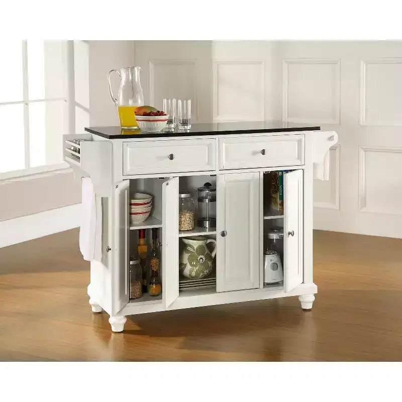 Îlots de cuisine HomeStock avec porte et étagères