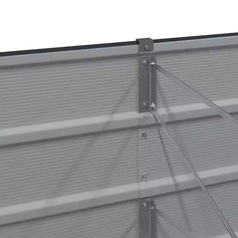 vidaXL Jardinière Anthracite 160 x 40 x 75 cm Acier