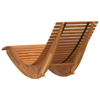 vidaXL Bain de soleil 2 pièces brun 60,63 x 23,62 x 29,13 po en bois d'acacia massif