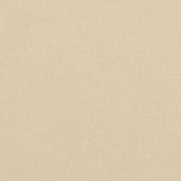 vidaXL Chaise longue de jardin Tissu Oxford beige 100 % polyester, cadre en métal