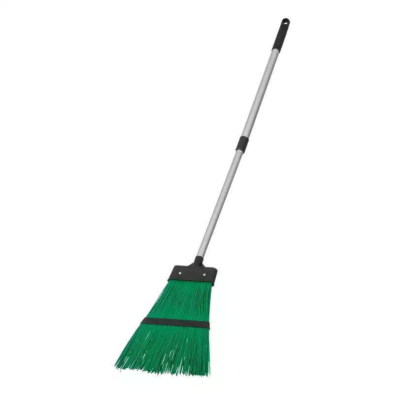 Balai à feuilles de jardin à long manche extensible, outil de nettoyage pour feuilles, herbe et debris pour pelouse et allee