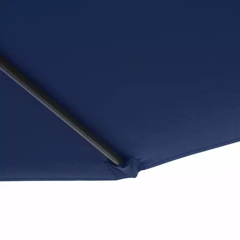 Parasol déporté inclinable de 3 m avec matériau résistant aux UV et à l'eau et base en croix (poids non inclus)
