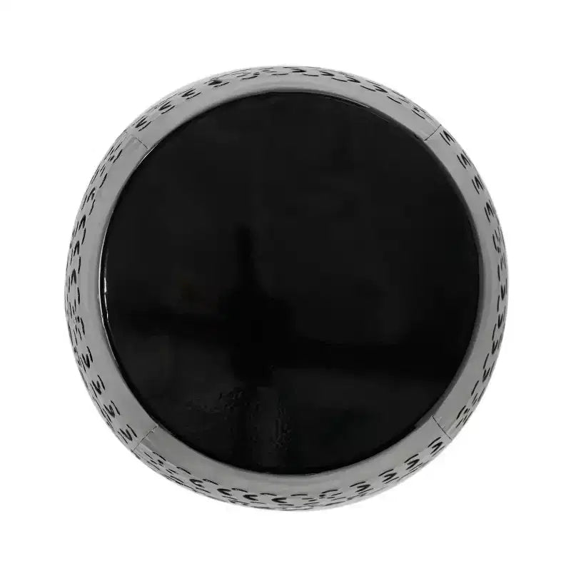 Table d'appoint en metal d'extérieur et d'interieur avec design ajoure en dentelle, table d'appoint tonneau pour patio, jardin et salon, sans montage requis - Panipeachy
