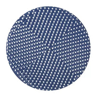 GDFStudio Catalina Ensemble bistro français moderne d'extérieur 3 pièces en aluminium au design imitation rotin et table ronde