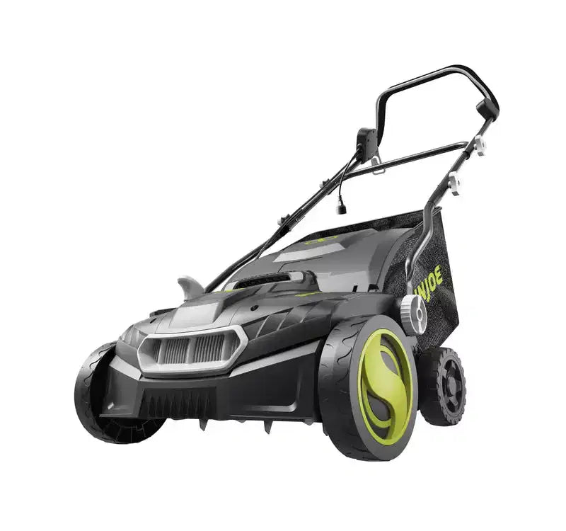 Scarificateur et aérateur électrique Sun Joe AJ808E reconditionné | Avec sac de ramassage | 38 cm | 15 A (Remis à neuf)