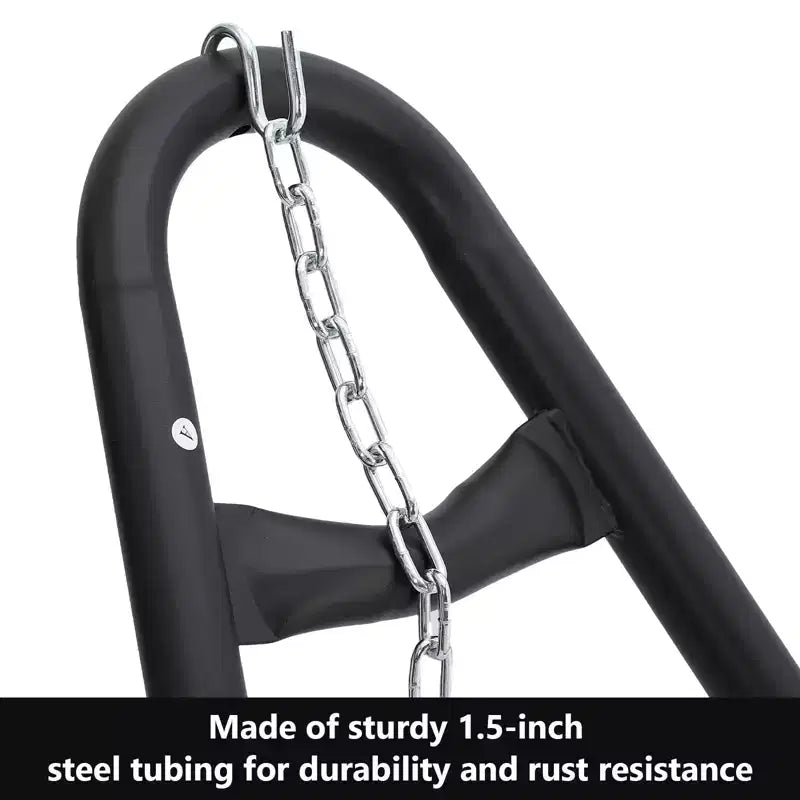 Support de hamac reglable robuste - cadre en acier portable 9-14 pi pour 2 personnes (noir, capacite 550 lb) - pour patio, balcon et arrière-cour