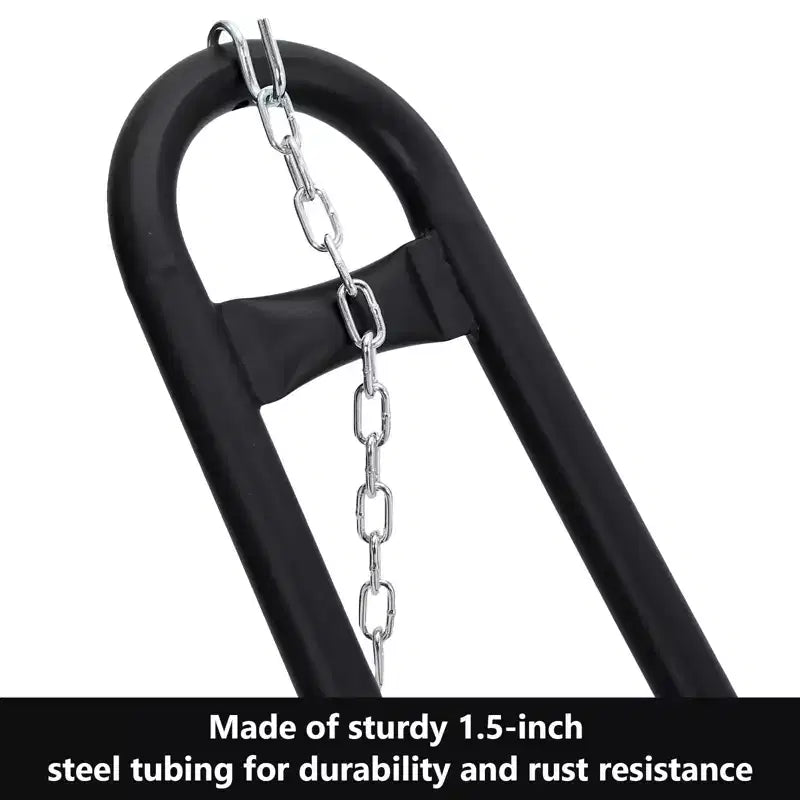 Support de hamac reglable robuste - cadre en acier portable 9-14 pi pour 2 personnes (noir, capacite 550 lb) - pour patio, balcon et arrière-cour