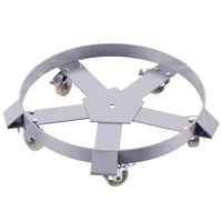 55 Gallon Drum Dolly Heavy Duty 1000 Pound Trash Can Dolly with 4 /5 Swivel Casters Wheel Steel Frame Non Tipping Hand Truck Capacity Dollies