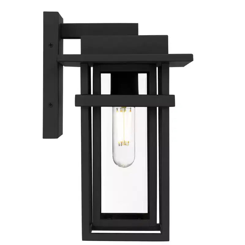 Morgan Lanterne murale d'extérieur 1 lumière, noir terre