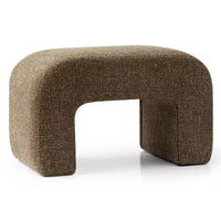 29 banc rembourré moderne, siège d'appoint doux et rembourré pour petits espaces, repose-pieds ou tabouret de coiffeuse, assise moderne pour salon-Panipeachy