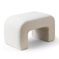 29 banc rembourré moderne, siège d'appoint doux et rembourré pour petits espaces, repose-pieds ou tabouret de coiffeuse, assise moderne pour salon-Panipeachy