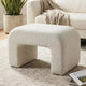 29 Modern Upholstered Bench, Soft Padded Accent Seat for Small Spaces, Footrest or Vanity Stool, Modern Seating for Living Room-Panipeachy