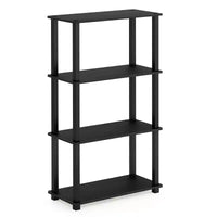 HOMLUX étagère de rangement polyvalente à 4 niveaux, bibliothèque ouverte à cadre durable pour la maison