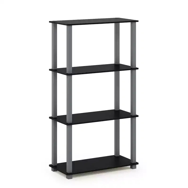 HOMLUX étagère de rangement polyvalente à 4 niveaux, bibliothèque ouverte à cadre durable pour la maison