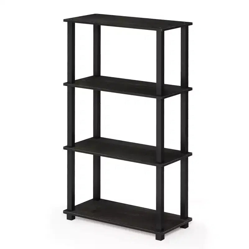 HOMLUX étagère de rangement polyvalente à 4 niveaux, bibliothèque ouverte à cadre durable pour la maison