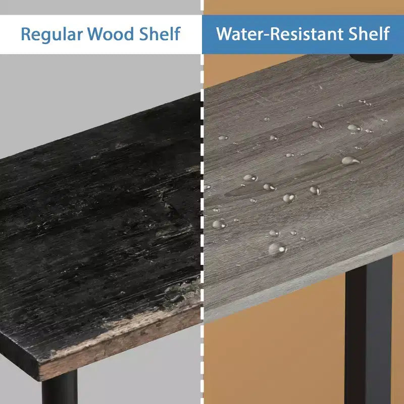 HOMLUX étagère de rangement polyvalente à 4 niveaux, bibliothèque ouverte à cadre durable pour la maison