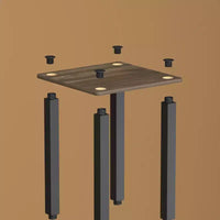 Étagère de rangement polyvalente à 5 niveaux HOMLUX avec bac en tissu, organisation à plusieurs niveaux