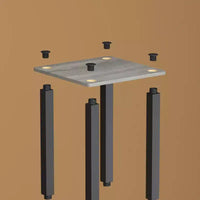 Étagère de rangement polyvalente à 5 niveaux HOMLUX avec bac en tissu, organisation à plusieurs niveaux