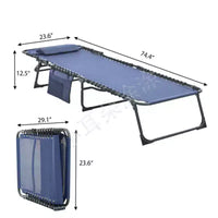 NAYSAYE Lot de 2 chaises longues pliables réglables pour patio, piscine, bronzage, avec maille respirante pour la plage et le jardin